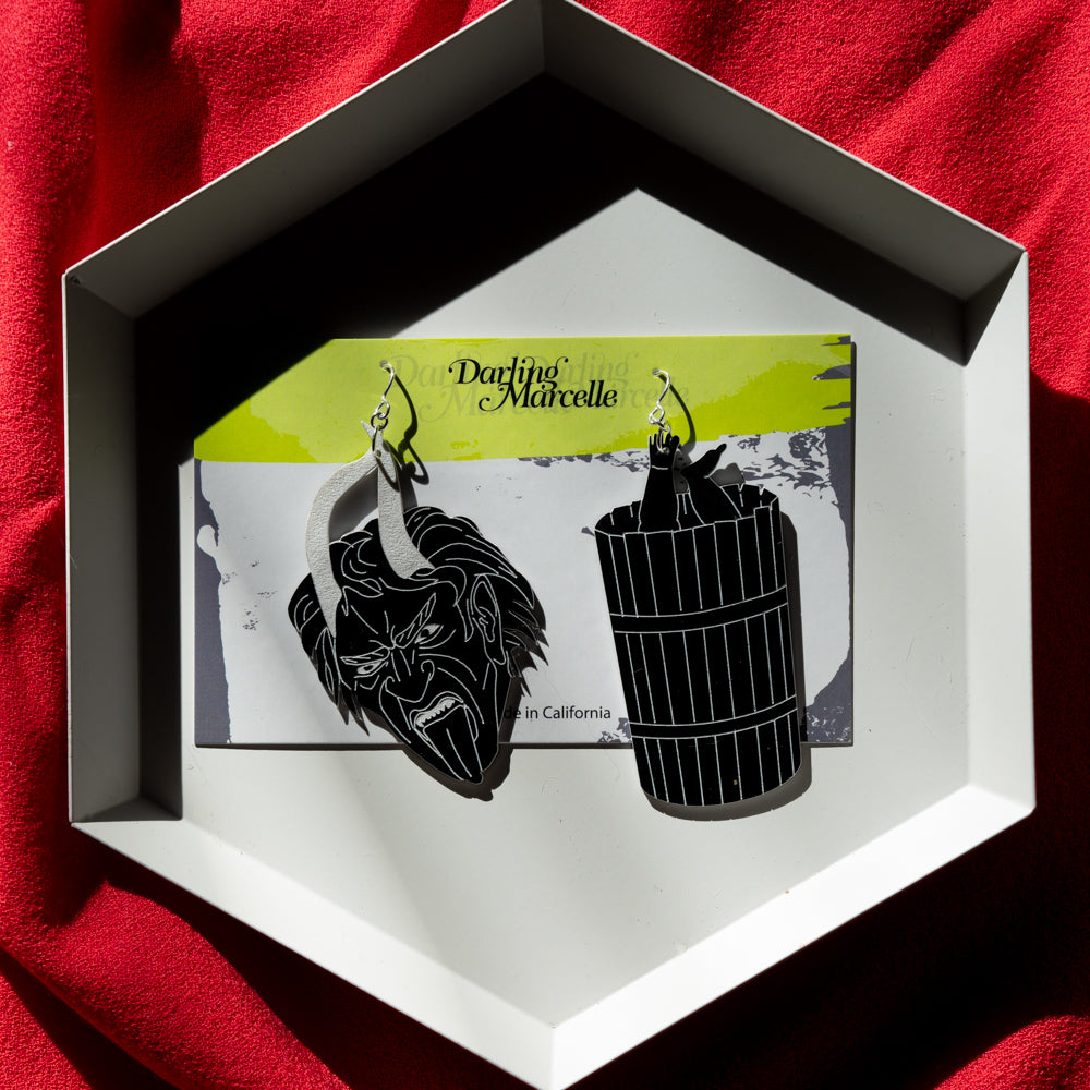 Krampus Earrings