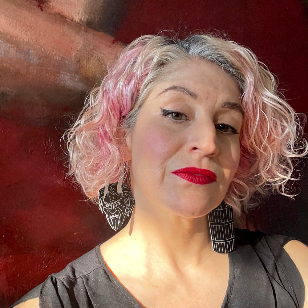 Krampus Earrings