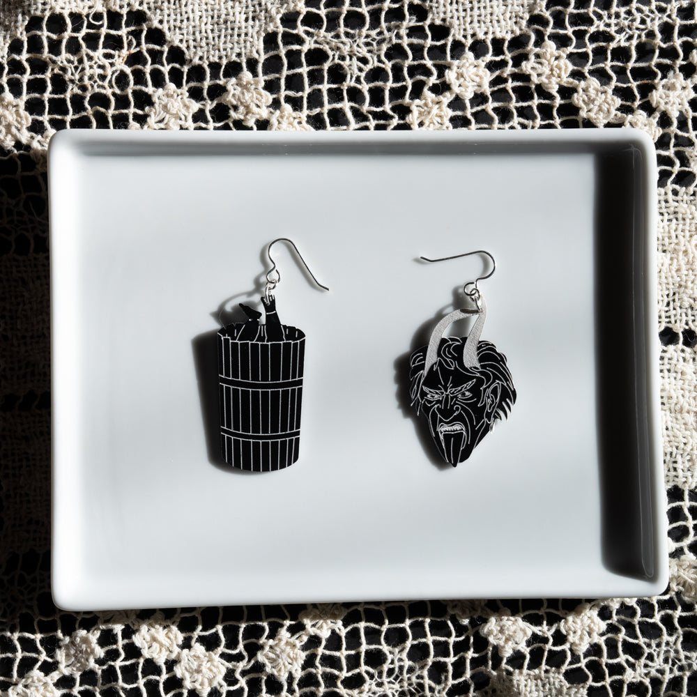 Krampus Earrings