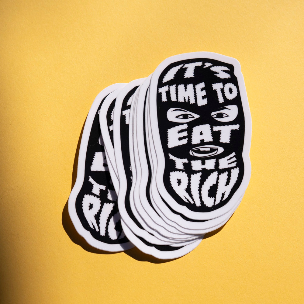 Eat the Rich Sticker