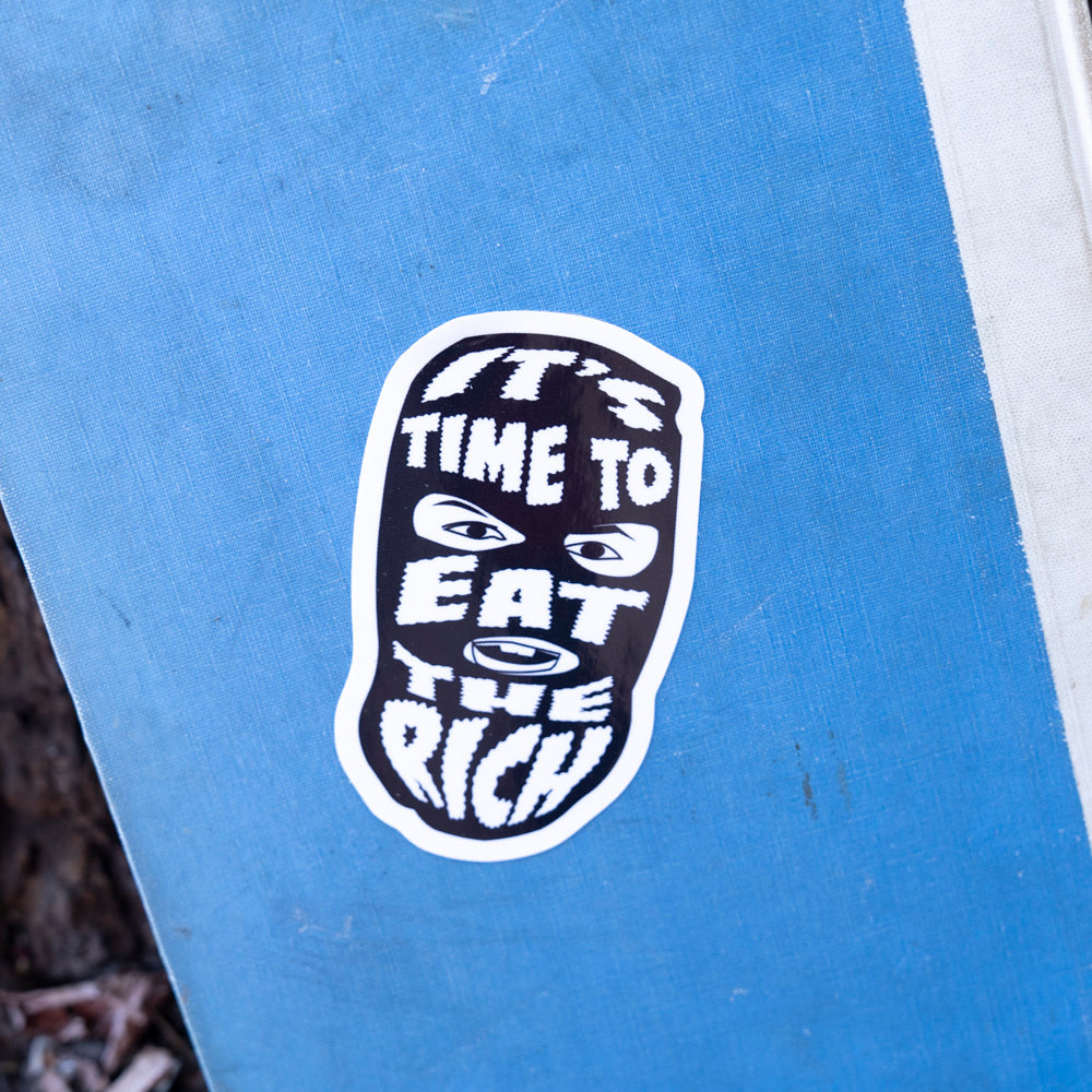 Eat the Rich Sticker