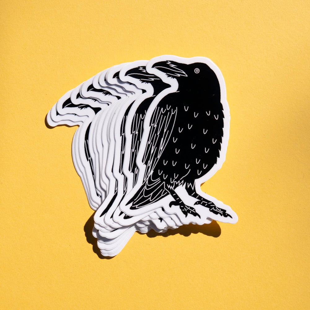 Raven Sticker