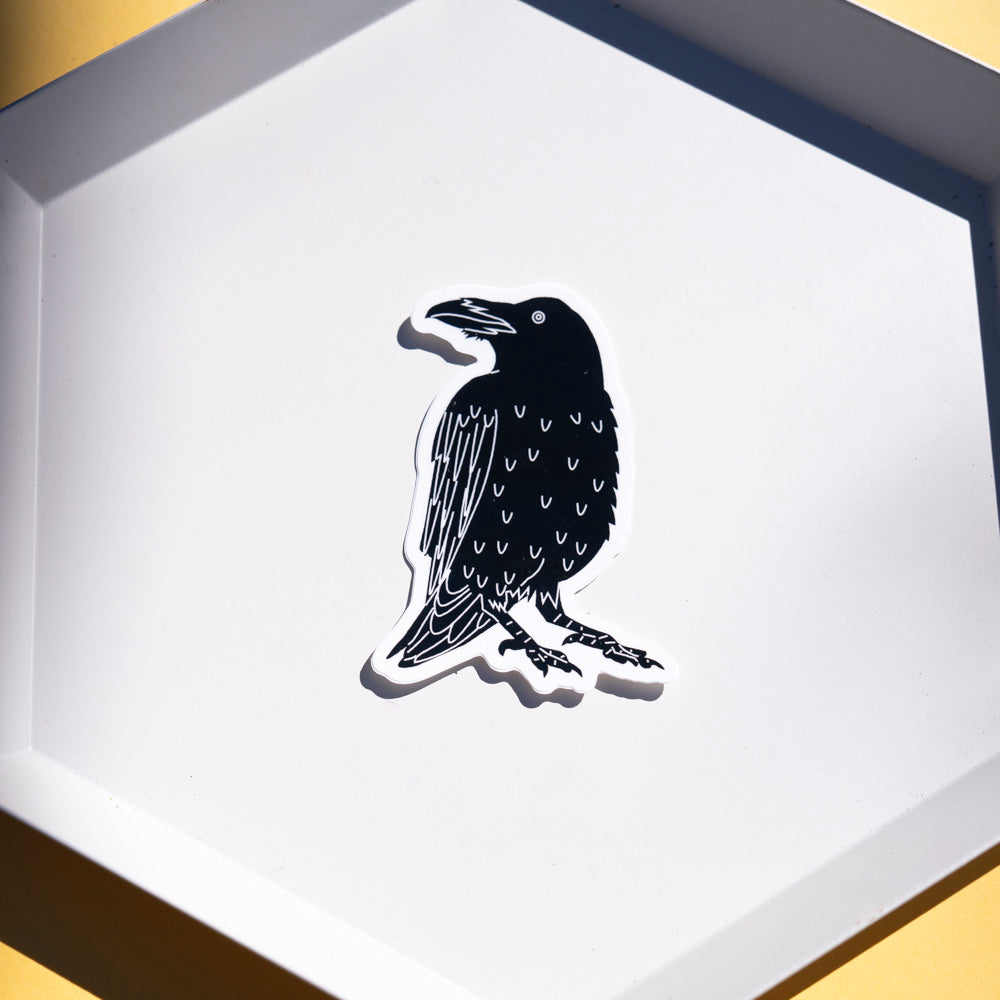 Raven Sticker – Darling Marcelle LLC