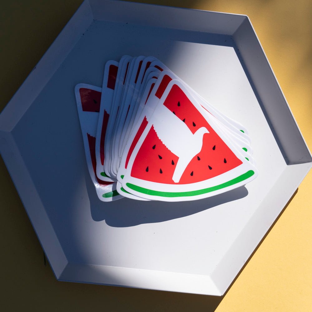 Watermelon Dove Sticker