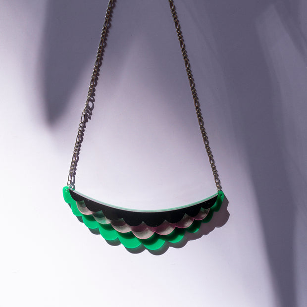 Scalloped Necklace - Frilled