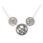 Silver Circle Necklace by Darling Marcelle