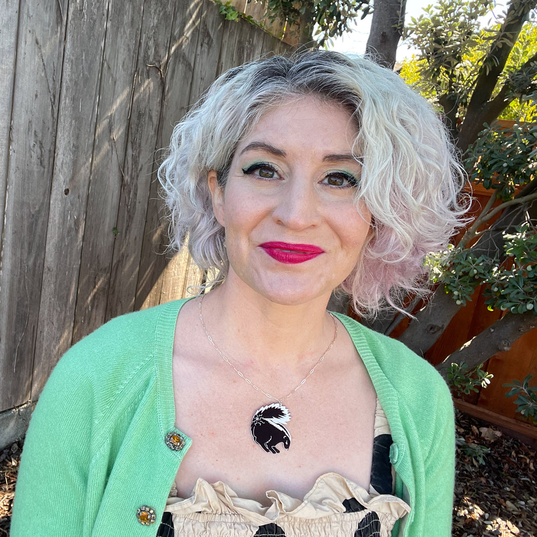 Skunk Necklace