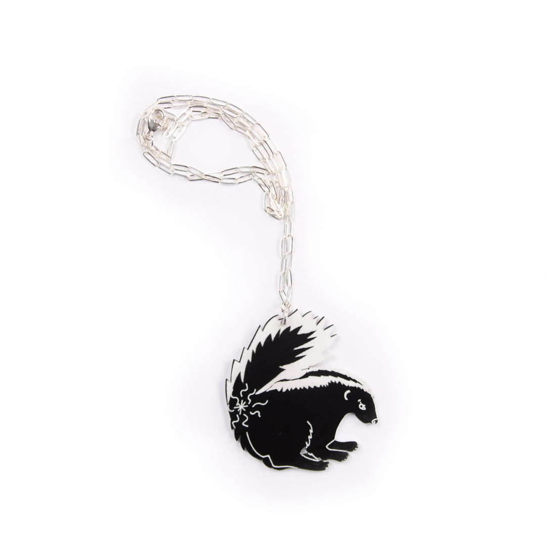 Skunk Necklace