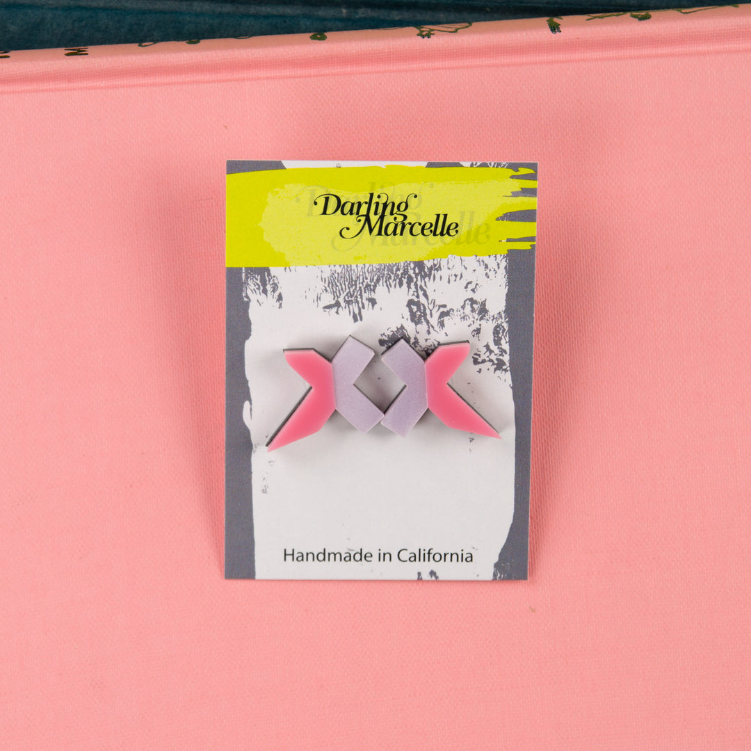 Everyday X-Shaped Stud Earrings