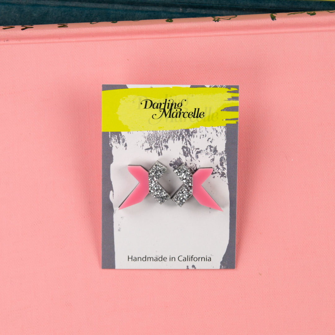 Everyday X-Shaped Stud Earrings