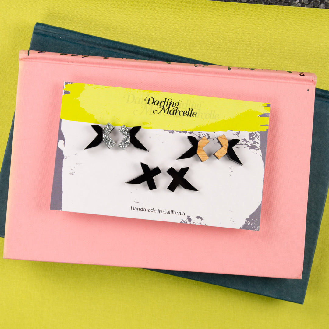 Everyday X-Shaped Earring Gift Set