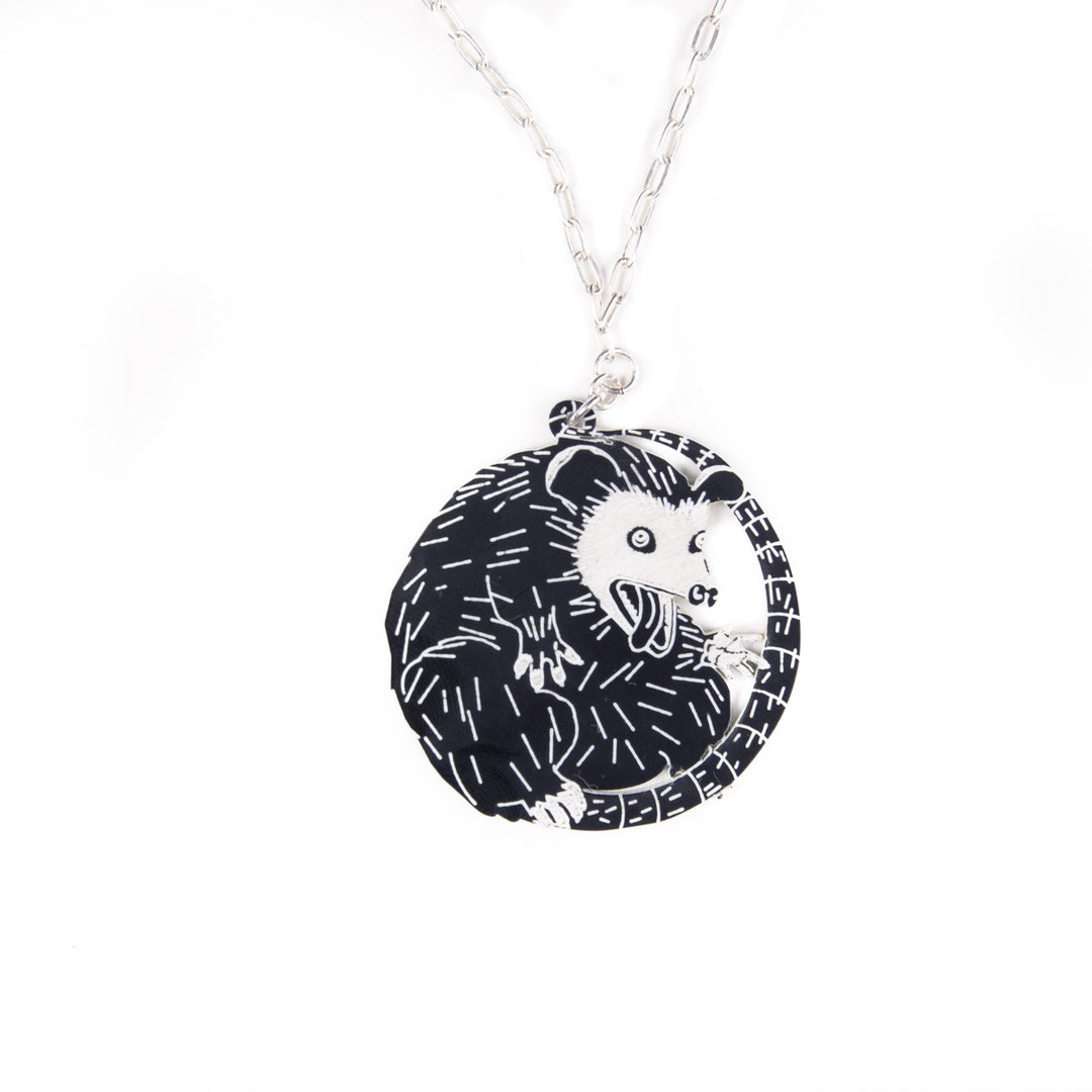 Possum Pendant Necklace